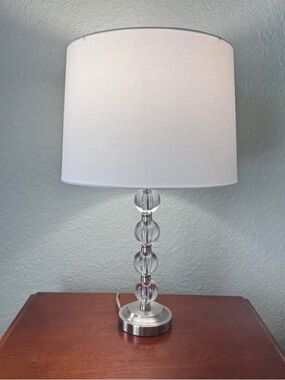 Crystal Orb Table Lamp (Shade Not Included)